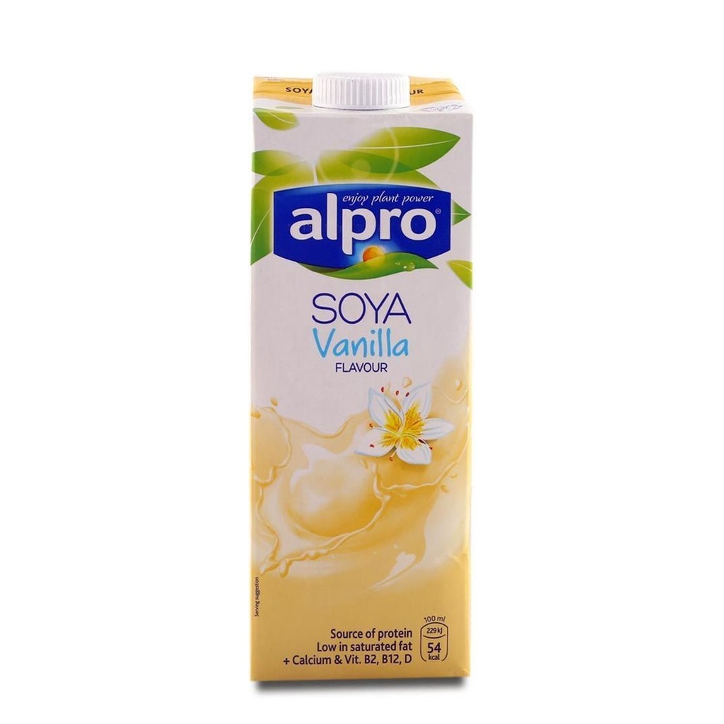 Alpro Soya Milk Vanilla 1l The Farmers Market